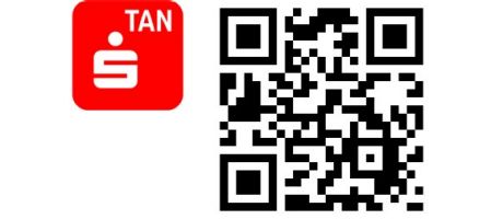 QR code for downloading the S-pushTAN app